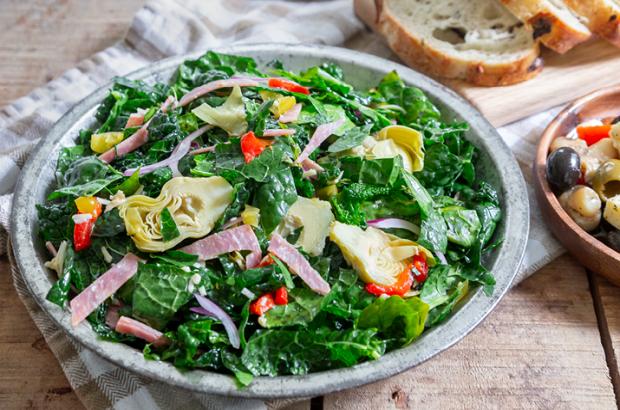 Kale Antipasto Salad