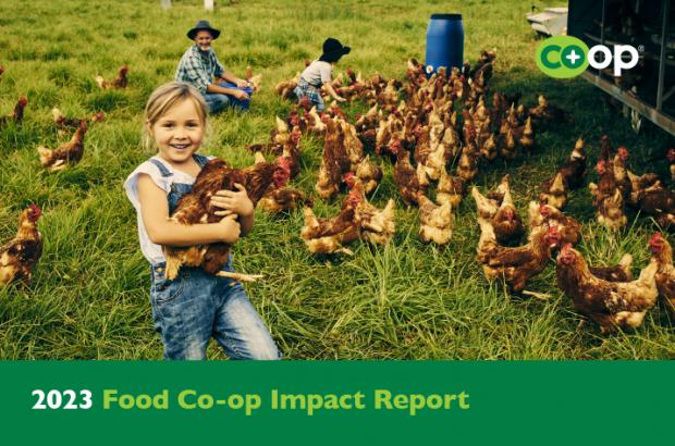 Cover of Food Co-op Impact Report 2023