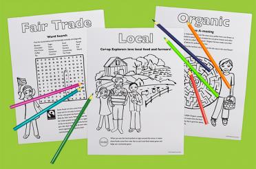 Co+op Explorers Coloring and Activity Sheets