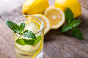 Lemon Mint Infused Water