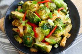 Kimchi Brussels Sprouts