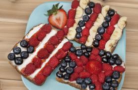 Stars and Stripes Sandwiches