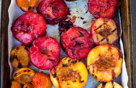 Grilled Pluots